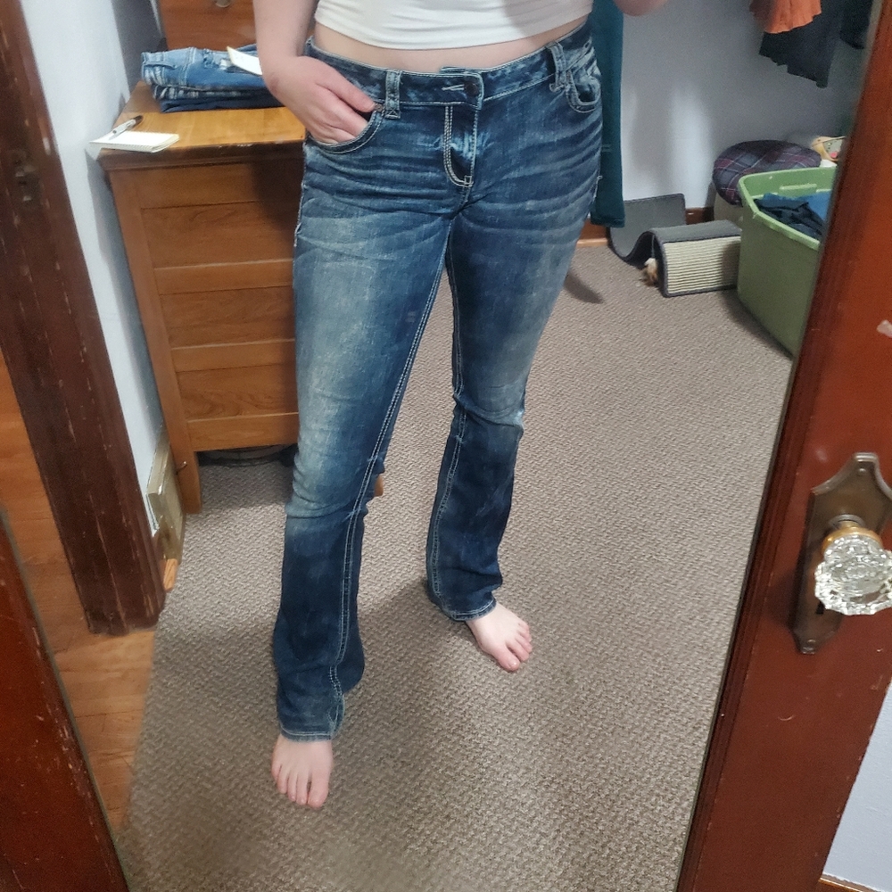 Buckle Black Jeans